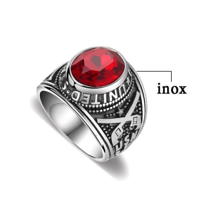 Nhẫn nam titan cao cấp thời trang rẻ đẹp nhẫn mỹ inox thép không gỉ trangsucpt đá đen nhẫn PTNNA06