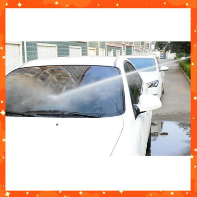 Bộ dây và vòi xịt  tăng áp rửa xe tưới cây 20M (cút đồng nối nhựa đen) 206817