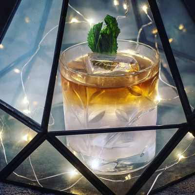 Ly Thuỷ Tinh Pha Lê Ý RCR - Laurus Dof Tumbler 330ml