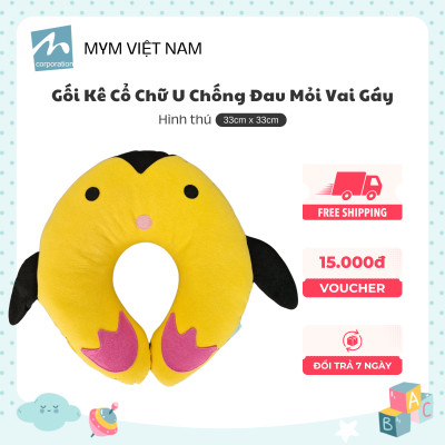 Gối Kê Cổ Chữ U MYM Chống Đau Mỏi Vai Gáy Cho Dân Văn Phòng, Lái Xe, Du Lịch