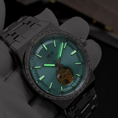 Đồng Hồ Nam I&W Carnival 761G2 Chính Hãng Full Box Chống Nước Kính Chống Xước Dây Thép Cao Cấp BH24T (Máy Cơ Tự Động)