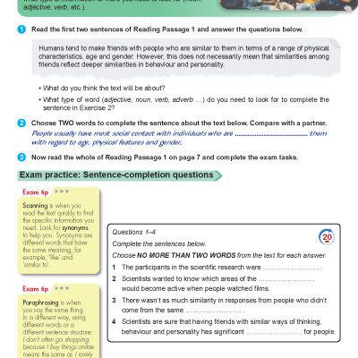 My IELTS Book 2A PREPARATION COURSE Student