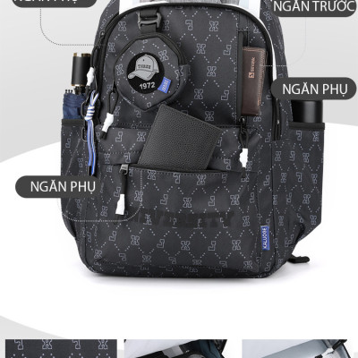 Balo thời trang phong cách Hàn Quốc dày dặn chống thấm nước dùng cho đi học, đi chơi - BEE GEE – BLTT9061A