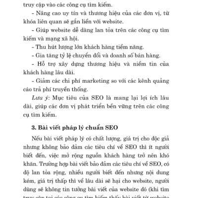 Sách - Kỹ Năng Cơ Bản Về Viết Bài Pháp Lý Chuẩn SEO