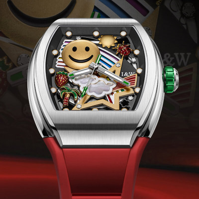 Đồng hồ nam chính hãng IW Carnival Sport IW757G-6,kính sapphire,chống xước,chống nước 50m,Bh 24 tháng,máy cơ (automatic