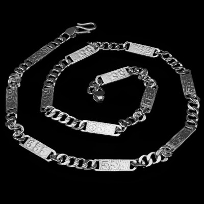 Dây Chuyền Nam Bạc Hiểu Minh DBN037S Bạc Ta 8 chỉ