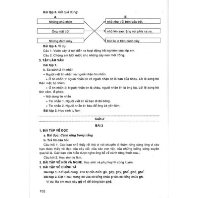 Sách - Vở Ôn Tập Cuối Tuần Tiếng Việt Lớp 3 - Bám Sát SGK Kết Nối Tri Thức Với Cuộc Sống - Hồng Ân