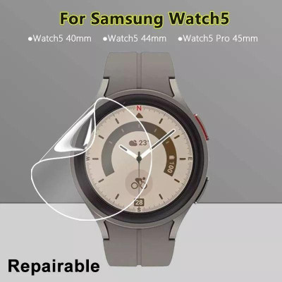Bộ 5 miếng dán TPU Mềm Mại Bảo Vệ màn hình dành Cho Samsung Galaxy Watch 5  40 Mm/44 Mm / watch 5 pro

