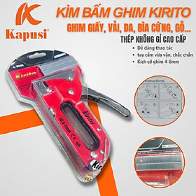 Dụng Cụ Bắn Ghim Gỗ Kirito Cầm Tay | Dùng Ghim 4-8mm Thông Dụng
