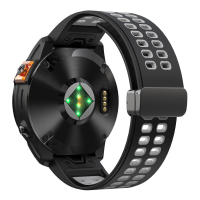 Dây đeo khóa gấp từ tính cho Garmin Fenix 8/7/6/5 Pro / Epix Pro / Forerunner / Tactix / Quatix - Hàng Chính Hãng