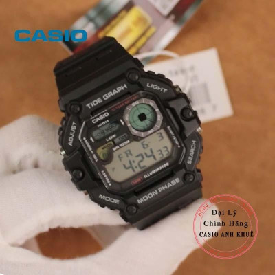Đồng hồ điện tử nam Casio WS-1700H-1AVDF dây nhựa
