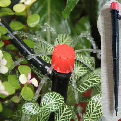 Bộ tưới cây tự động 20 đầu cắm phun 8 tia kèm van nước hẹn giờ