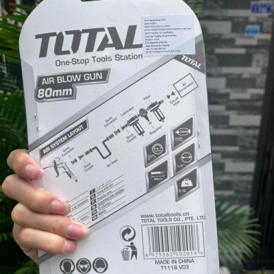 SÚNG THỔI KHÍ TOTAL TAT3081-3 - HÀNG CHÍNH HÃNG