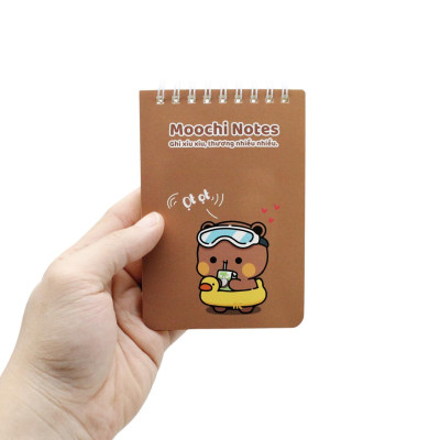 Sổ Lò Xo Moochi Notes B7 - Kẻ Ngang - 120 Trang 80gsm - The Sun 05