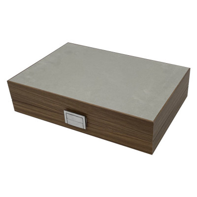 Hộp Đựng Đồng Hồ 12 Ngăn SAIKE SAIKE S122 Mẫu Hộp Mới Màu Vân Gỗ