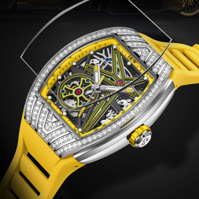 Đồng Hồ Nam I&W Carnival 759G2 Chính Hãng Full Box Chống Nước Kính Chống Xước Dây Silicone BH 5 Năm (Máy Cơ Tự Động)