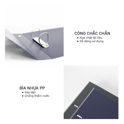 Bìa Còng Switch D2 50mm - WB212