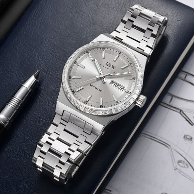 Đồng Hồ Nam I&W Carnival 779G2 Chính Hãng Full Box Chống Nước Kính Chống Xước Dây Thép Cao Cấp BH24T (Máy Cơ Tự Động)