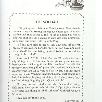 207 Đề Và Bài Văn Hay 12