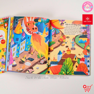 Sách - 140++ trò chơi thần kỳ, phát triển trí não toàn diện - Dành cho trẻ 3-9 tuổi - Đinh Tị Books