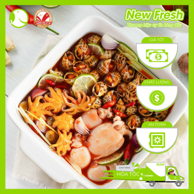 [GIAO NHANH HCM] Bạch Tuộc Baby - Túi 1Kg