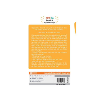 Sách - Sinh Ra Bạn Đã Là Nhà Vô Địch - MCBooks