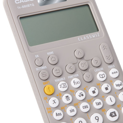 Máy Tính Casio Fx-880BTG - Màu Xám