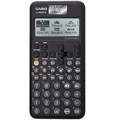 Máy Tính Casio Fx-880BTG - Màu Đen