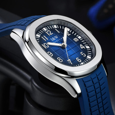 Đồng Hồ Nam I&W Carnival 722G Chính Hãng Full Box Chống Nước Kính Chống Xước Dây Silicon Cao Cấp BH 60T (Máy Cơ Tự Động)