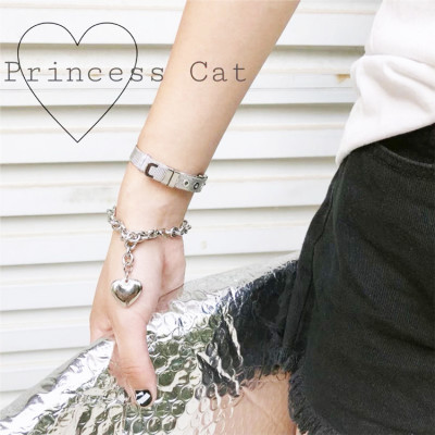 Lắc tay vòng đeo tay nam nữ trái tim