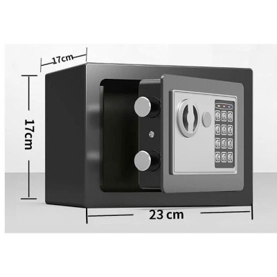 Két Sắt Mini Khóa Điện Tử Có Độ Bảo Mật Cao - Két sắt an toàn cho mọi gia đình