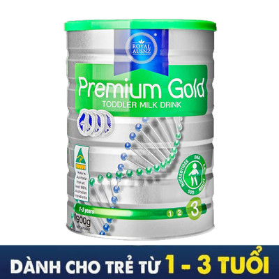 Sữa Hoàng Gia Úc cho trẻ từ 1 - 3 tuổi Royal AUSNZ Premium Gold 3