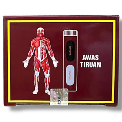 Viên uống xương khớp đỏ Mujarhabat Kapsul xuất xứ Malaysia - Hộp gồm 20 ống - Mã số 2055