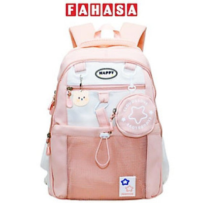 Ba Lô Thời Trang Kèm Gấu Bông - Baoding Yunxi 3-009 - Màu Hồng