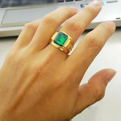 Nhẫn nam titan cao cấp thời trang chạm rồng 2 bên trangsucpt đá đỏ inox  thép không gỉ PTNNA255