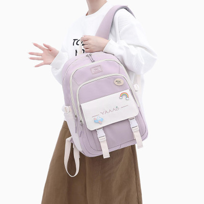 Balo thời trang phong cách Hàn Quốc dày dặn chống thấm nước dùng cho đi học, đi chơi - BEE GEE – BLTT9160