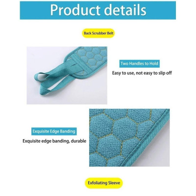 (Xả Hàng) Bao tay tắm tẩy tế bào chết, dây tắm chà lưng, bông tắm tẩy da chết tạo bọt (chọn mẫu theo phân loại)