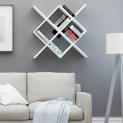 Kệ Gỗ Trang Trí Treo Tường Phá Cách Juno Sofa CTKT505 KT 79x79x19.6cm