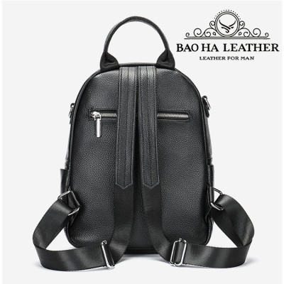Ba lô nữ da bò đa năng BHM8119 Vừa là balo vừa là túi đeo chéo vai