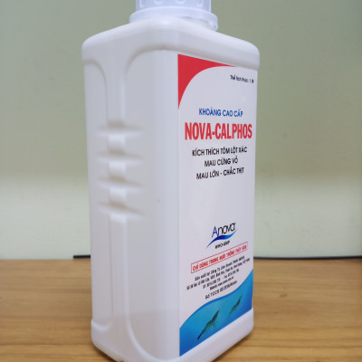 Khoáng Kích Thích Tôm Lột Xác Anova Nova Calphos (chai 1 lít)