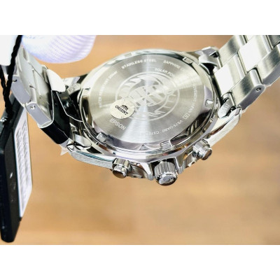 Đồng Hồ Nam Dây Thép Orient Mako Solar RA-TX0202B10B - Size 42.8mm