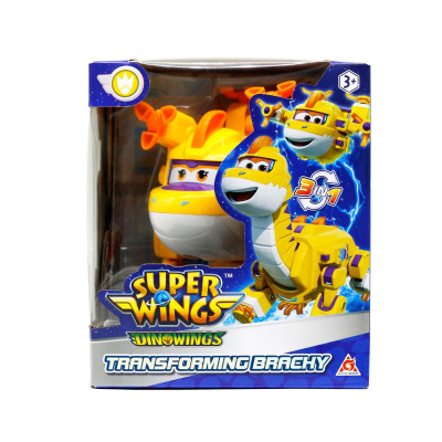 Đồ Chơi Robot Biến Hình Cỡ Lớn Khủng Long Brachy Cứu Hộ SUPERWINGS YW790243