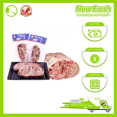 [GIAO NHANH HCM] Thăn Ngoại Bò Nhật Bản Fuji Cắt Lát Nướng Steak - Túi 1Kg