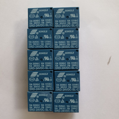 (COMBO 10 CÁI) Relay 5 Chân 12V - 24V 10A, Rơ Le 5 Chân 10A, HÀNG SONGLE LOẠI TỐT