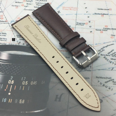 Dây Đồng Hồ Da Bò Italy Mềm Size 22mm 20mm 18mm [Kèm Chốt gắn và Dụng cụ tháo lắp]