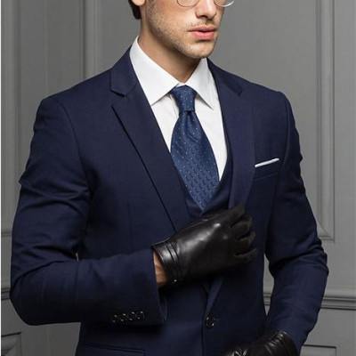 Găng tay nam da dê cao cấp - BHY8101 Bao tay nam lái xe, Găng tay mùa đông. Lót lông mềm mại, dễ chịu khi đeo.