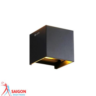 ĐÈN GẮN TƯỜNG NGOÀI TRỜI HÌNH VUÔNG 2*6W/ Lumi/ Hàng chính hãng 