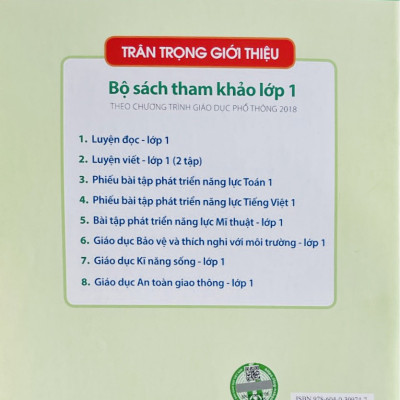 Sách - Luyện đọc lớp 1 (Theo chương trình Giáo dục phổ thông 2018) (HB)