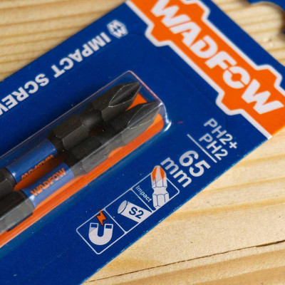 BỘ 2 MŨI BẮT VÍT ĐÓNG 2 ĐẦU PH2+PH2
65MM WSV3K62 WADFOW - HÀNG CHÍNH HÃNG