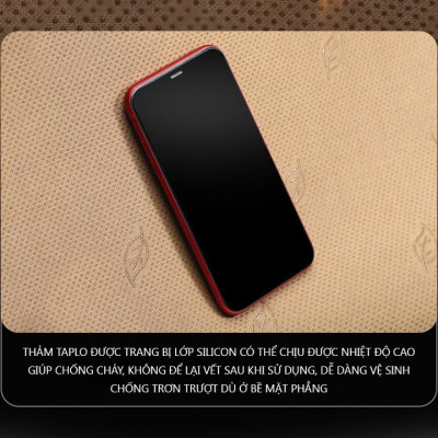 Thảm taplo ô tô Kona 2019 loại da vân cacbon chống nắng, chống nứt vỡ taplo, thảm taplo Hyundai Kona